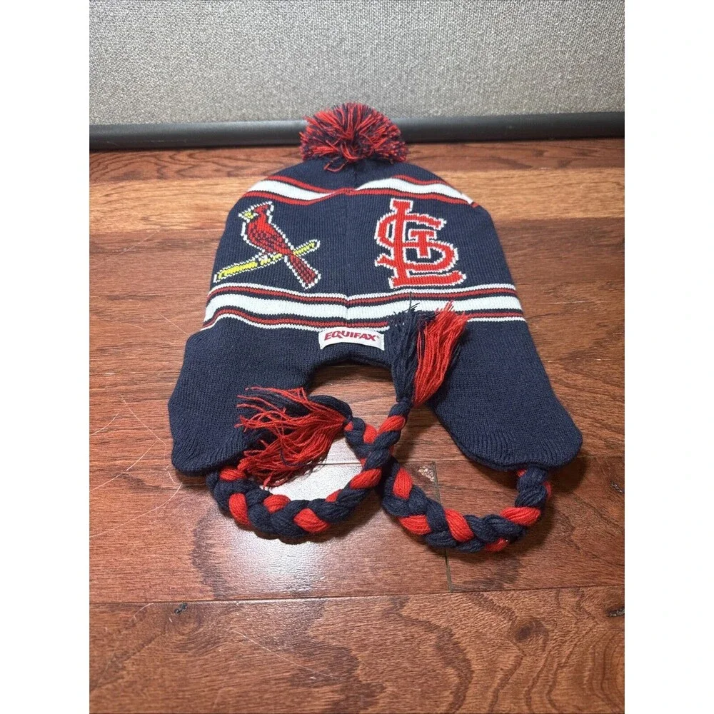 ST. LOUIS CARDINALS WINTER HAT / KNIT BEANIE 9-22-24 SGA sock cap